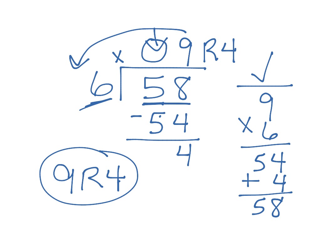 Standard Division with Two Digit Dividends | Math, Elementary Math ...