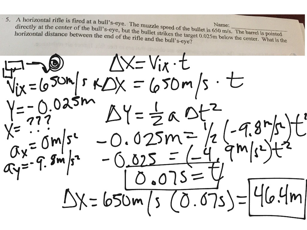 Physics Study Guide Quiz 5 Q5 | Science, Physics, Kinematics | ShowMe