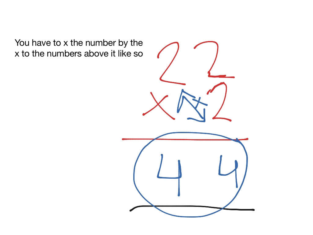 how-to-times-22-by-2-math-arithmetic-multiplication-showme