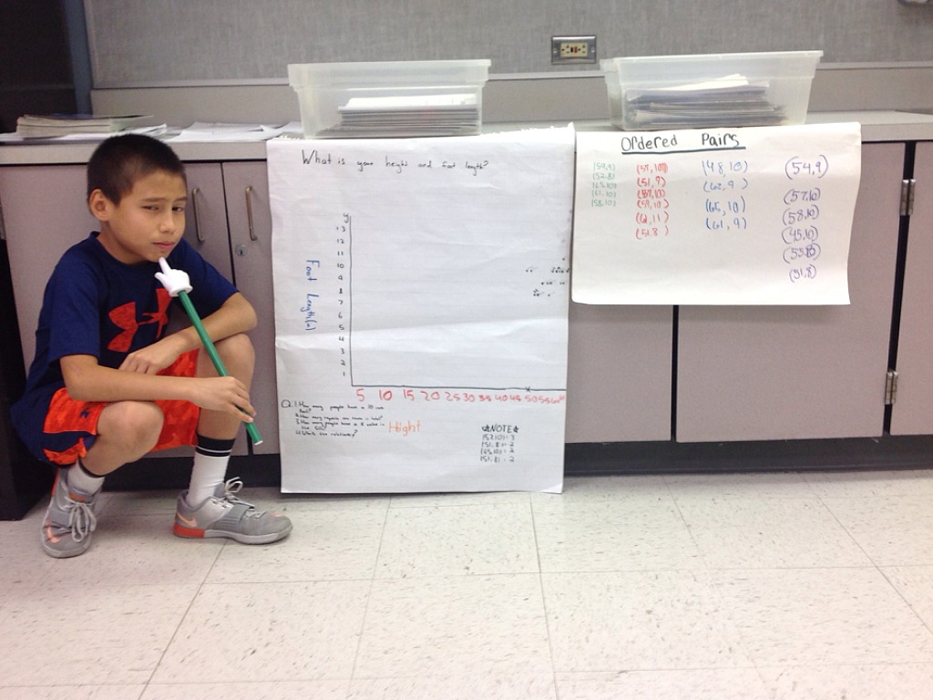 What Is your height and foot length | Math | ShowMe