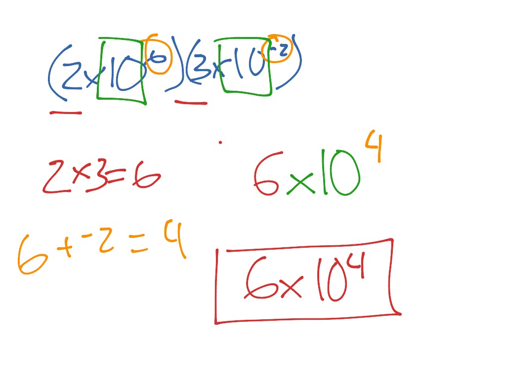 2x10(6) 3x10(-2) | Math | ShowMe