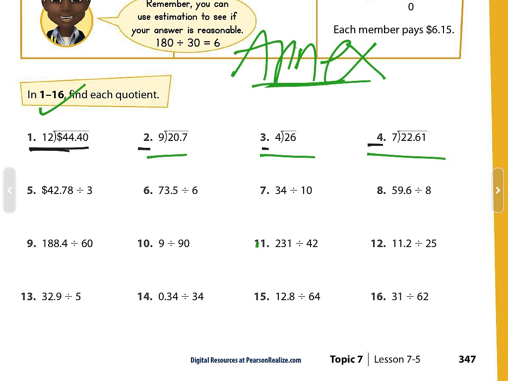  Dividing Decimals By Whole Numbers Examples And Forms