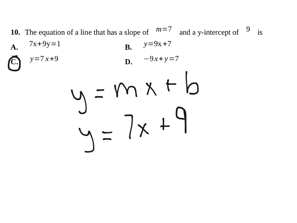 quiz-54-standard-form-math-algebra-linear-functions-standard-form
