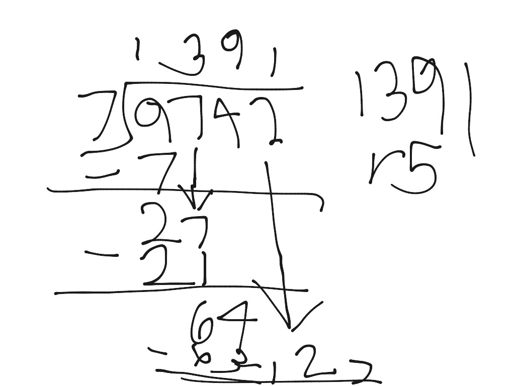 ShowMe - 45 divided by 7