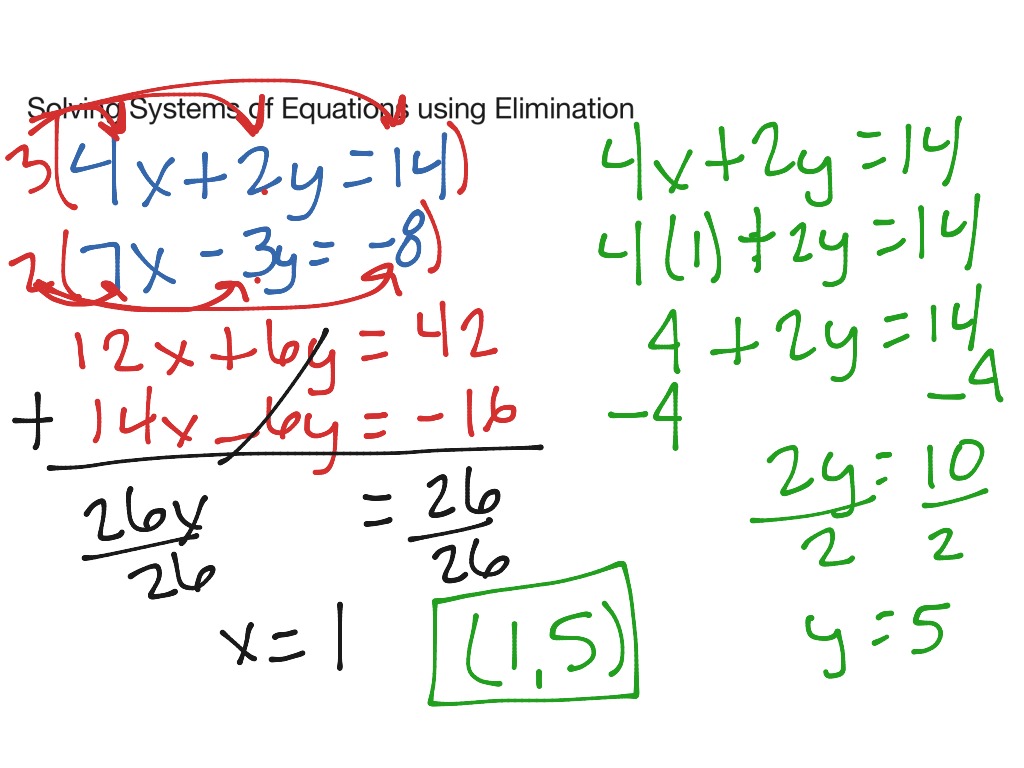 solving-equations-using-substitution-and-elimination-math-showme