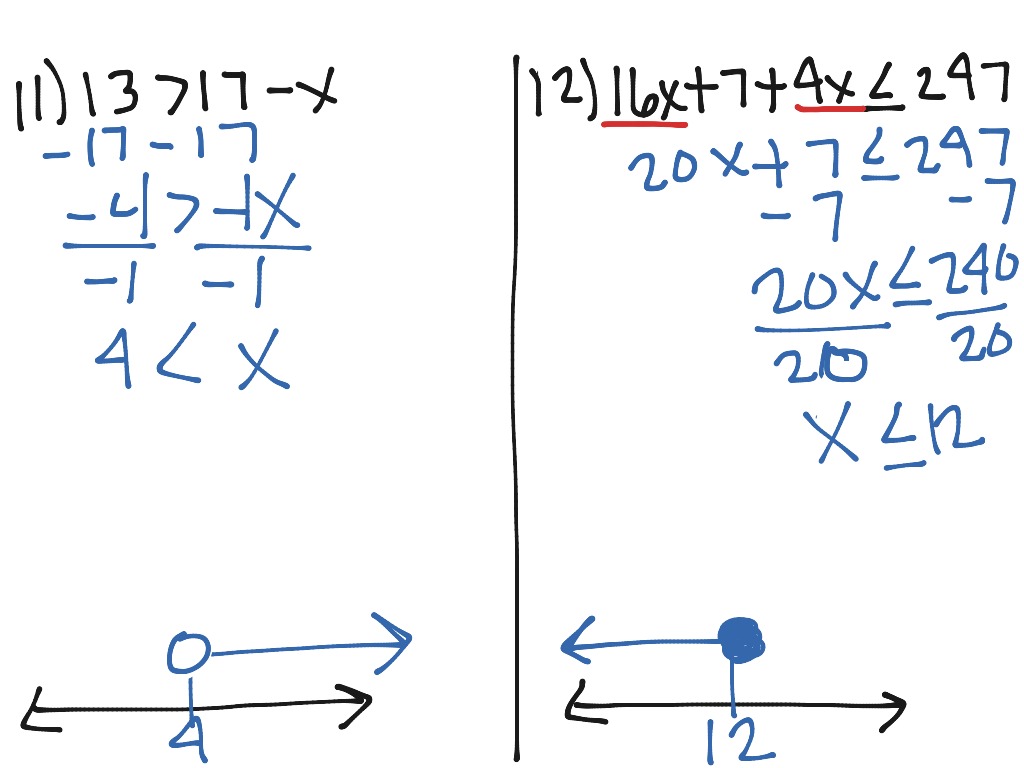 Solving Inequalities | Math, Algebra, Inequalities | ShowMe