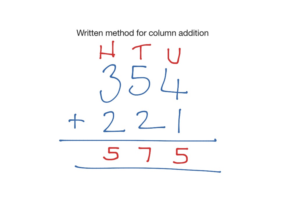 written-method-for-column-addition-math-showme