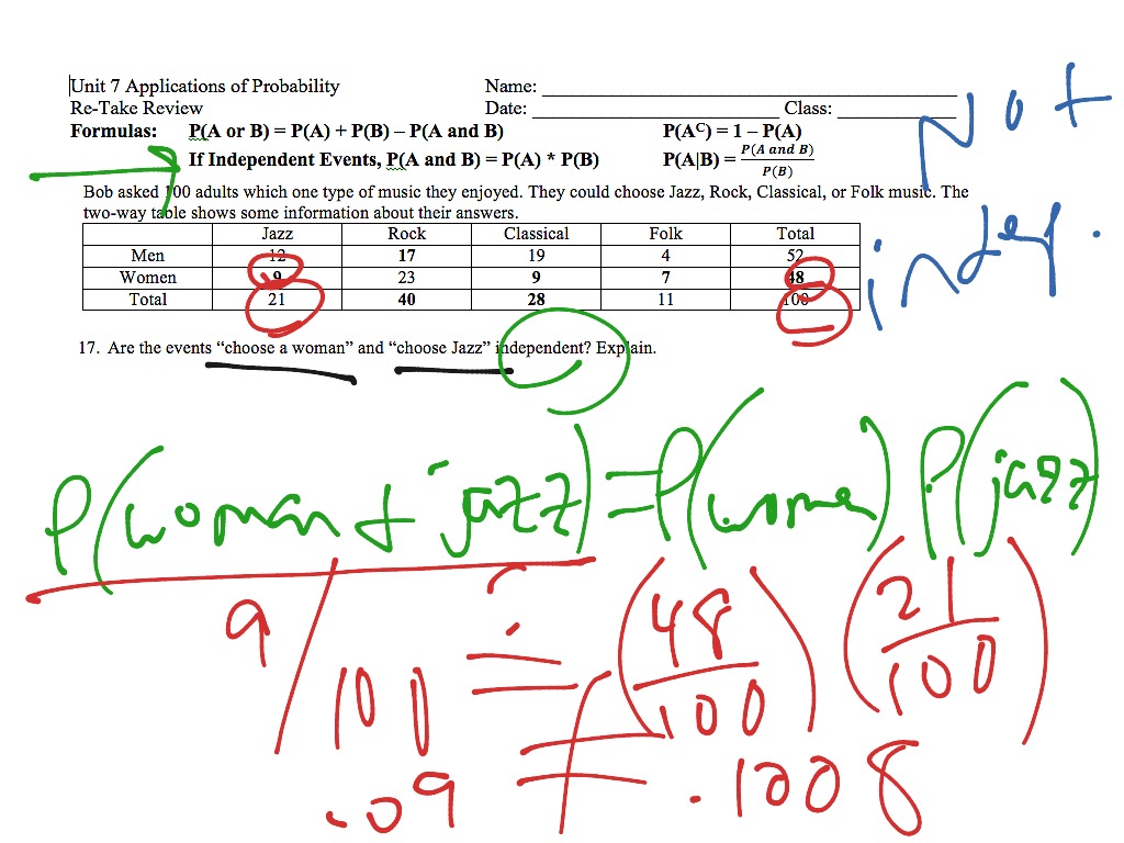 unit 8 probability and statistics homework 2 simple probability answers