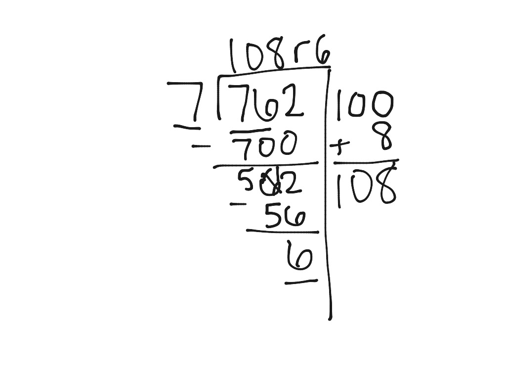 ShowMe - partial quotient division for 4th grade