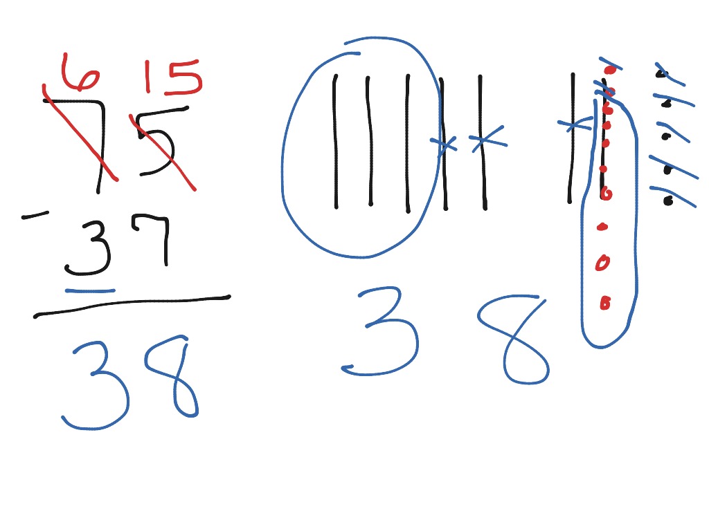 Proof drawing for subtraction Math, Elementary Math, 2nd Grade Math