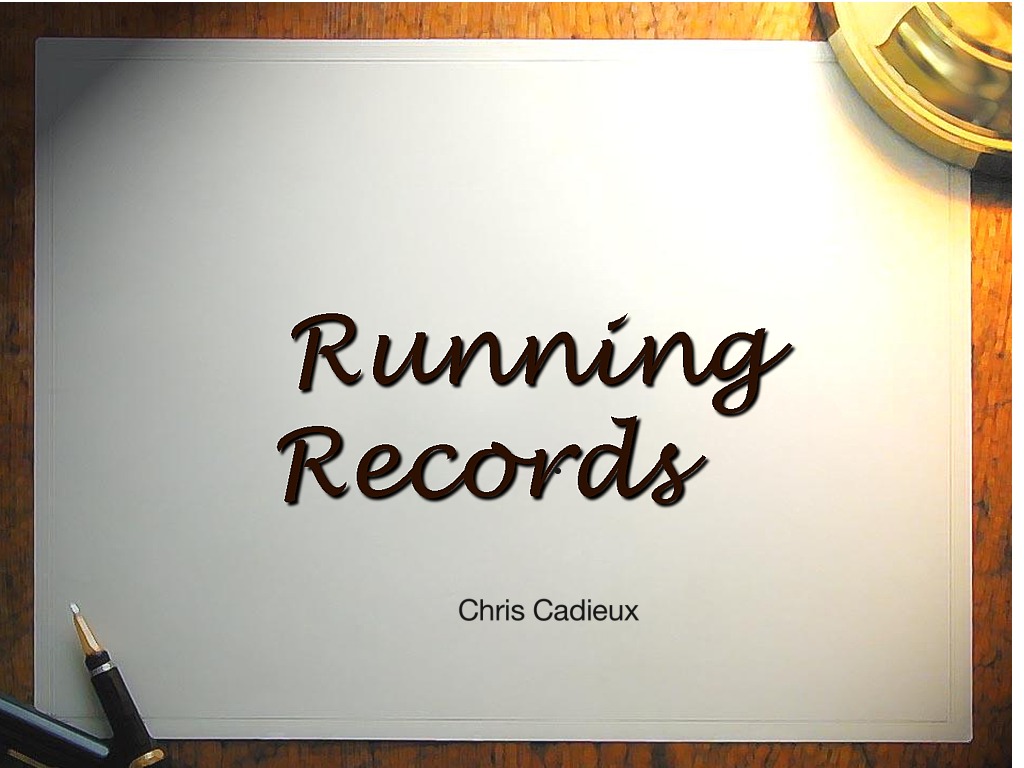 what is a running record observation