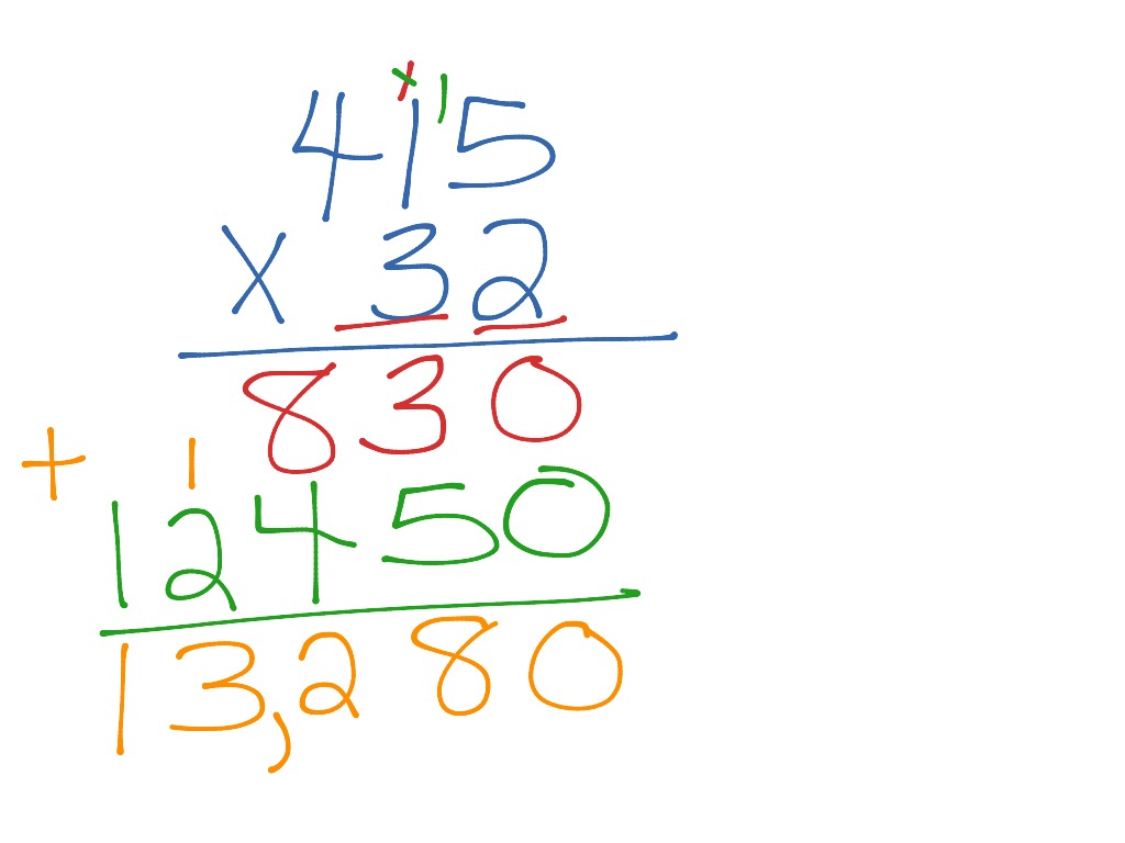 Mult 2 gr 6 | Math | ShowMe