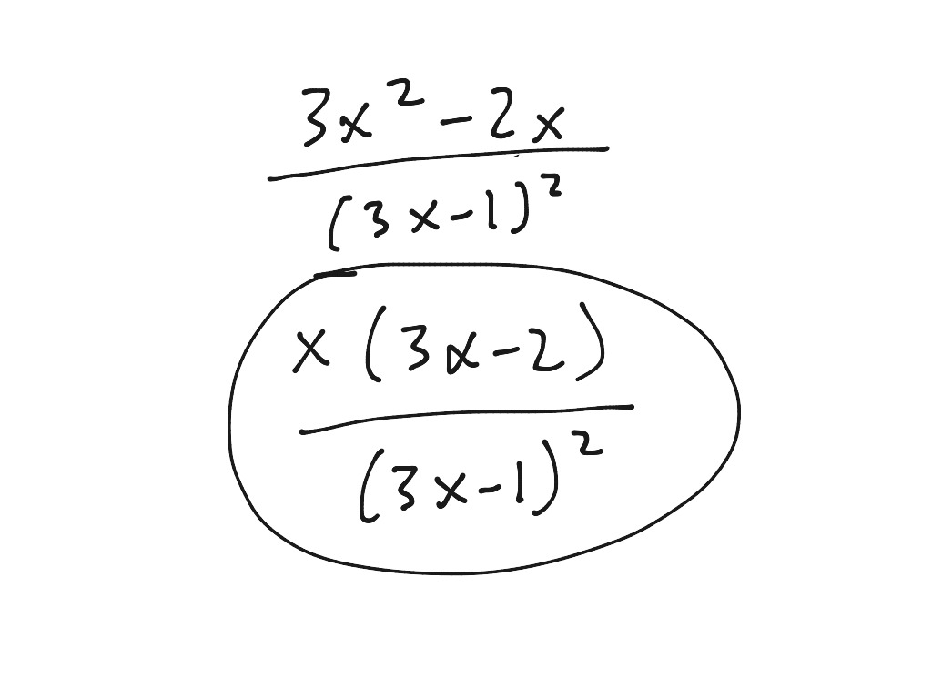 Quotient rule | Math | ShowMe