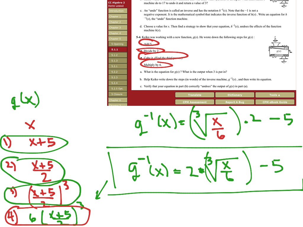 5-4 Part B | Math, Algebra 2 | ShowMe