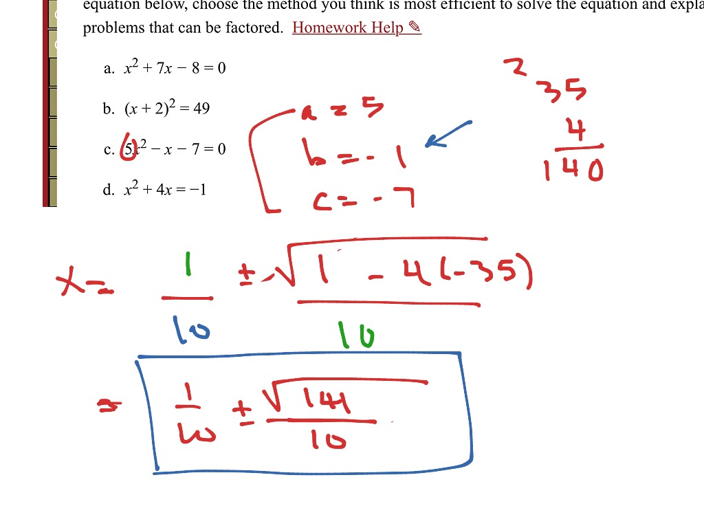 5-76 part c | Math, Algebra 2 | ShowMe