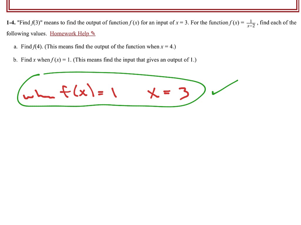 1.4 | Math | ShowMe