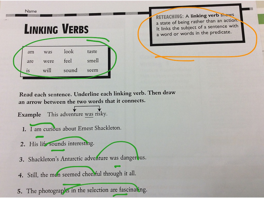 showme-action-and-linking-verbs