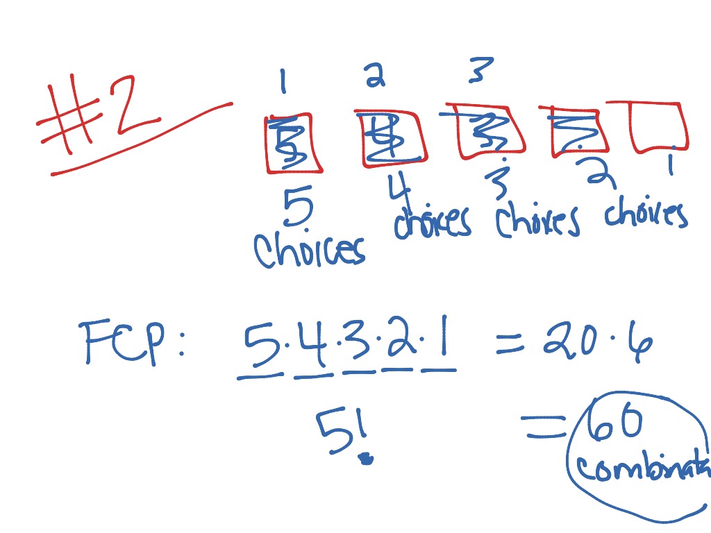 fundamental counting principle example
