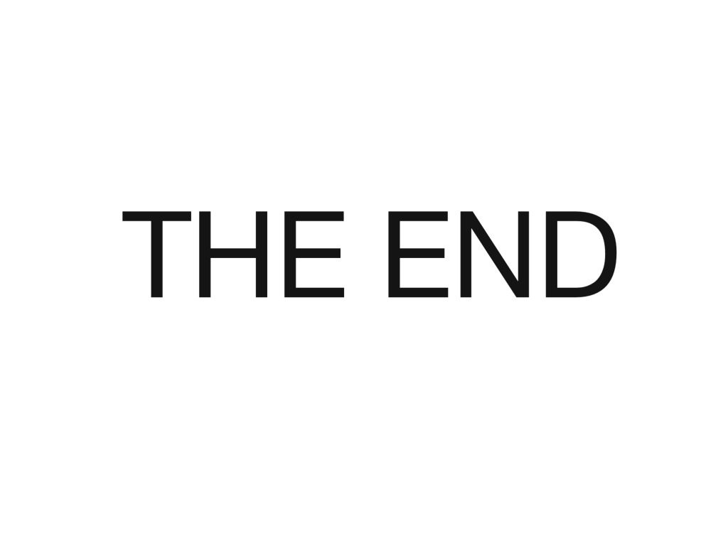 Картина the end