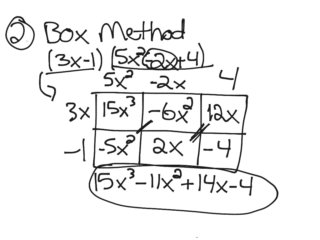 2 method multiplying binomials and trinomials | Math, Algebra, solving ...