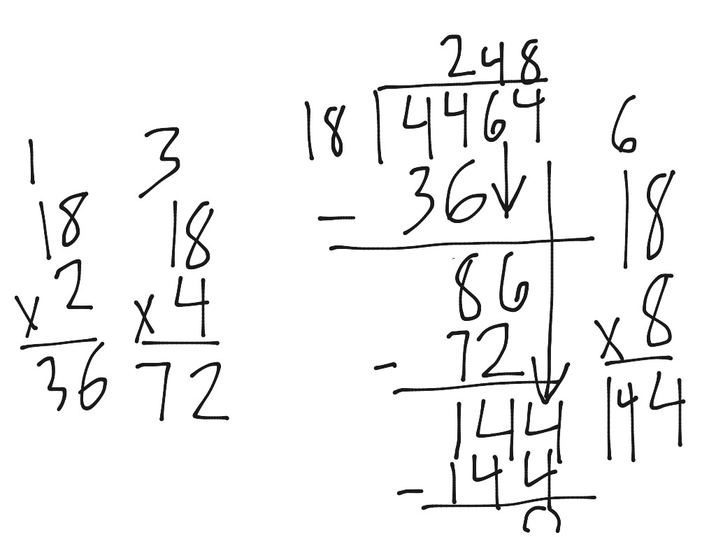 ShowMe - 32 divided by 18