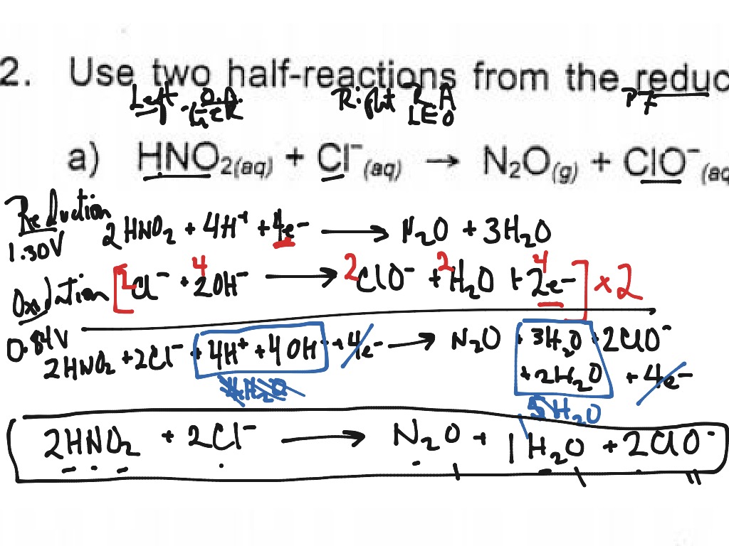 solved-use-the-half-reaction-method-to-balance-the-following-chegg