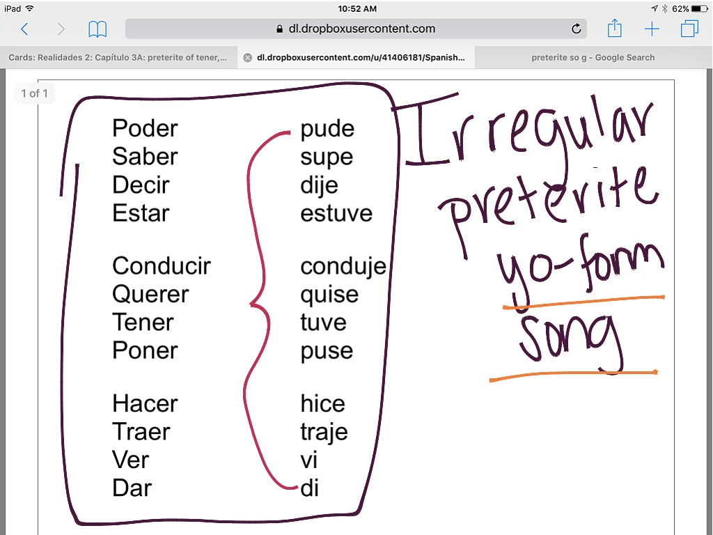 irregular-preterite-somg-yo-form-language-spanish-spanish-grammar