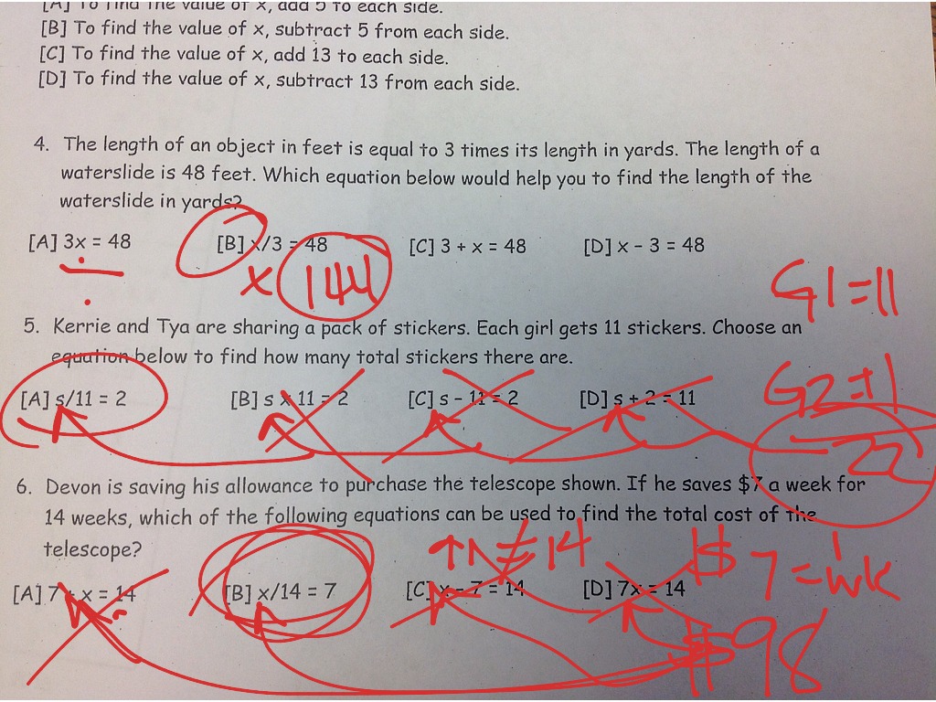 One-Step Word Problems | Math | ShowMe