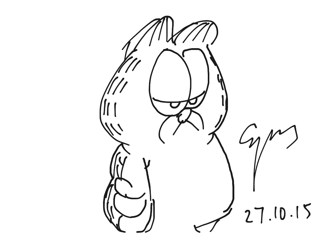 How to draw Garfield | Art | ShowMe