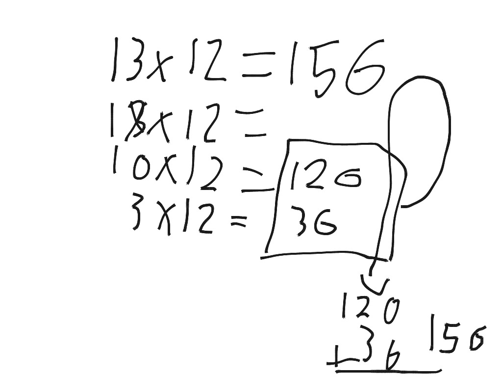 13x12 | Math | ShowMe