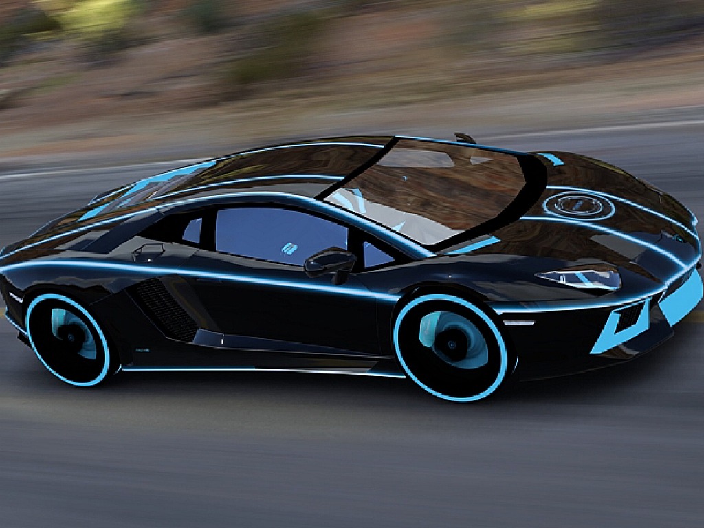 Поставь 1300. Lamborghini tron.