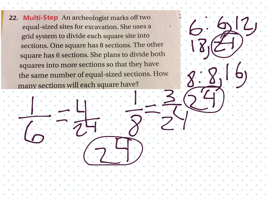 How to answer question #22 | Math, Elementary Math, 5th grade math | ShowMe