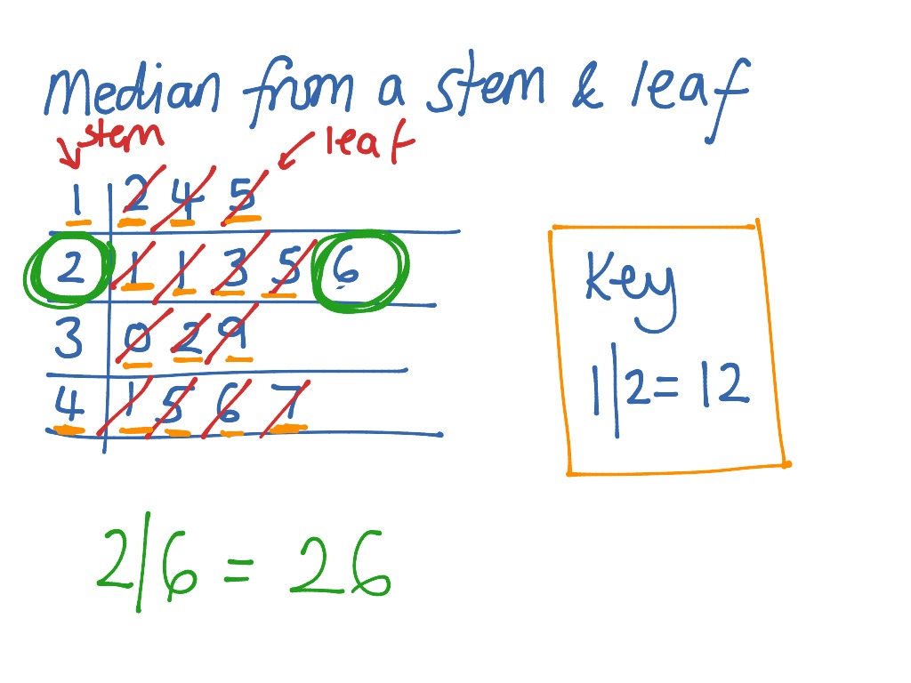 stem-and-leaf-plot-vs-frequency-table-youtube