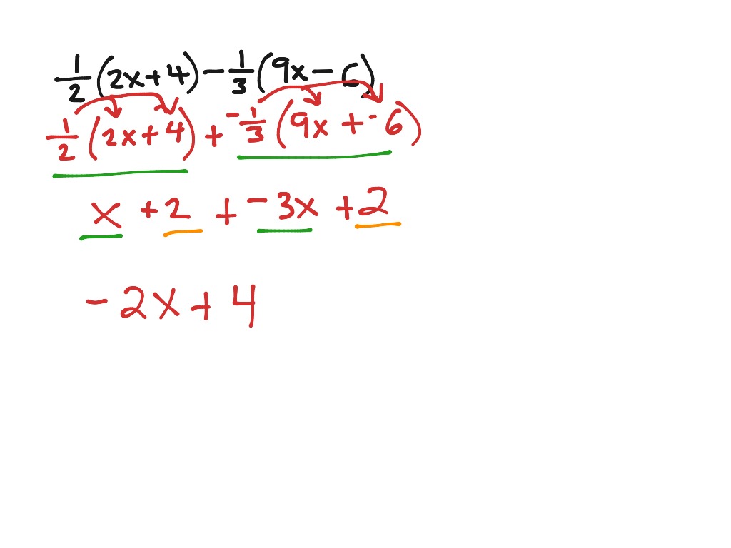 Simplifying Expressions | Math, Algebra | ShowMe