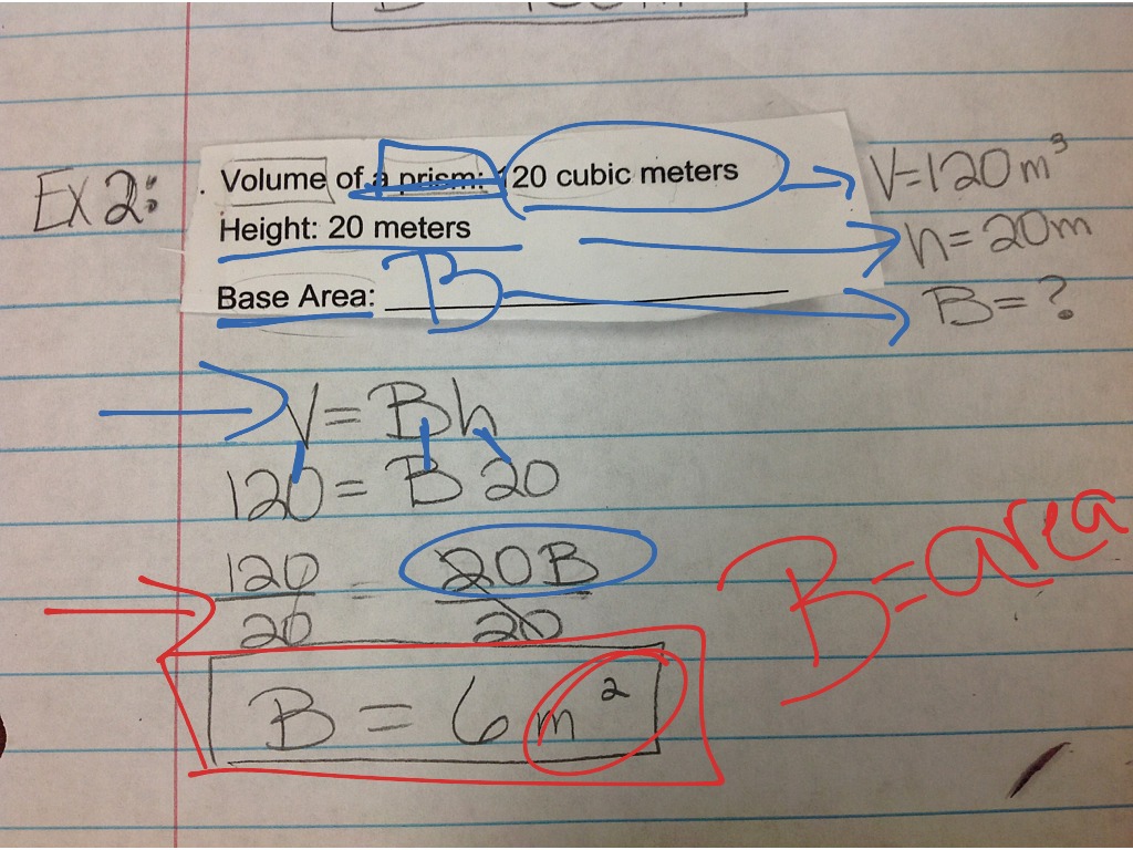 Finding B When Given Volume | Math | ShowMe