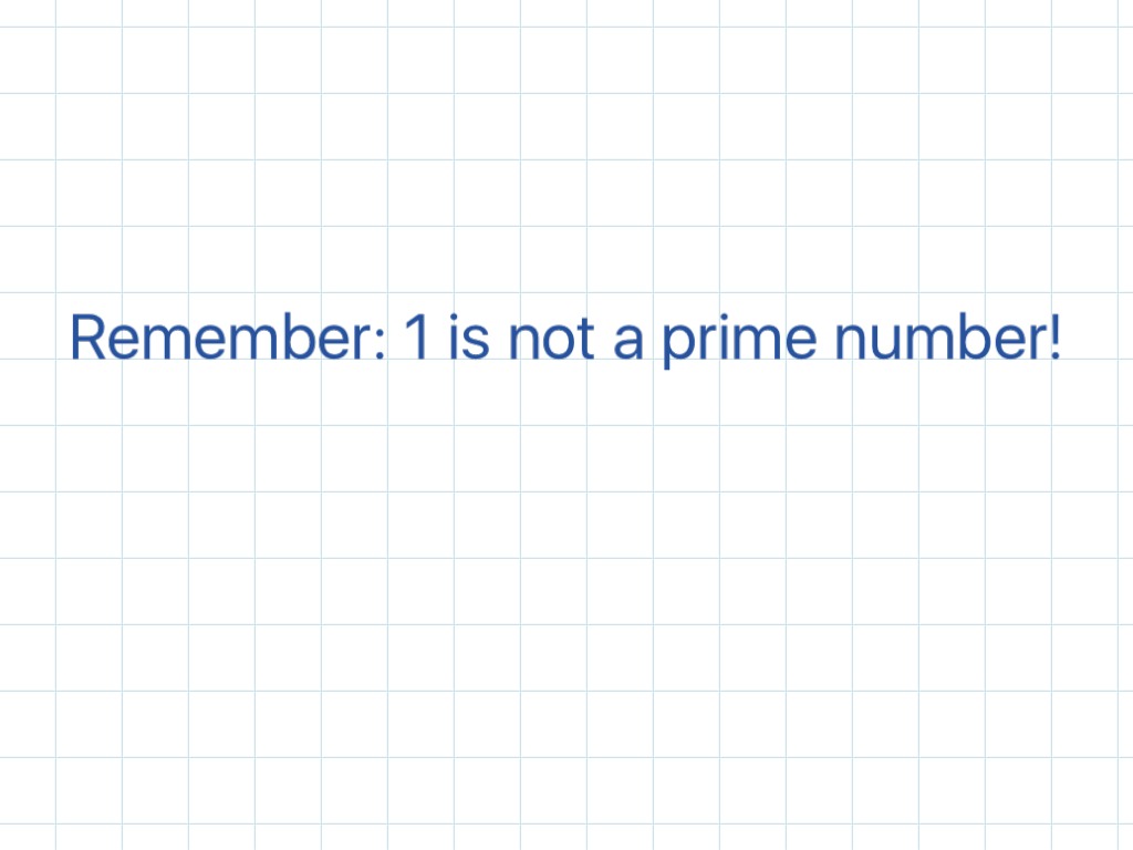 Year 5 Maths: Recall prime numbers up to 19. | Math, Arithmetic | ShowMe