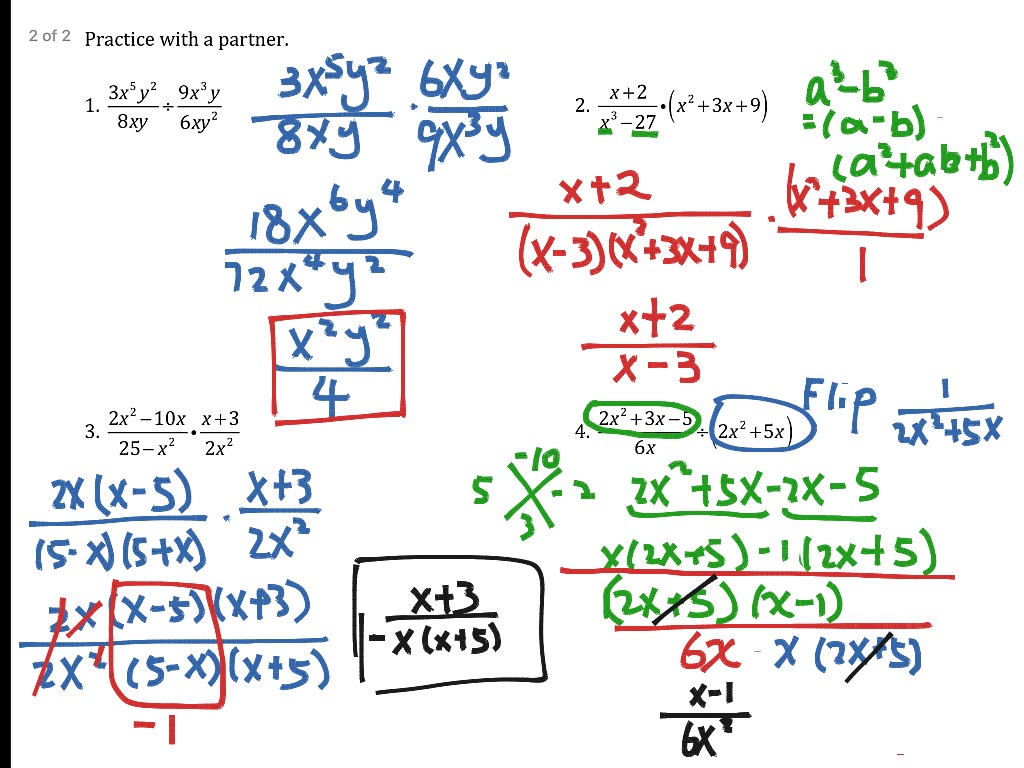 8.4 Lesson Notes | Math, Algebra 2 | ShowMe