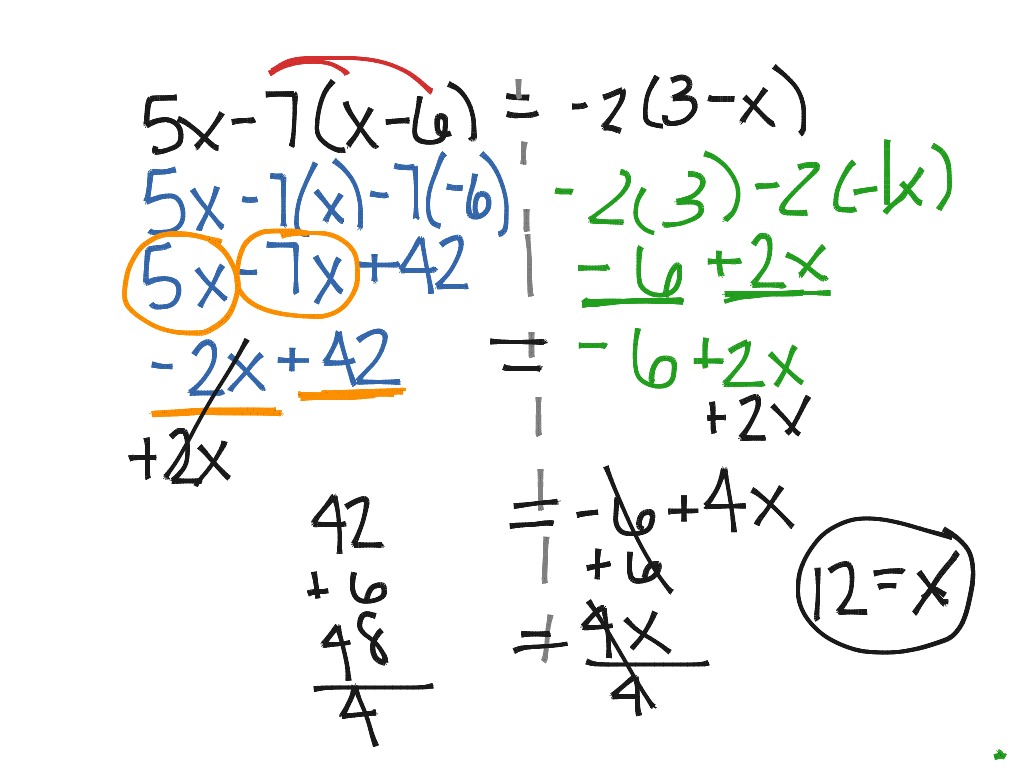 Solving equations | Math, Algebra, solving-equations, High School ...