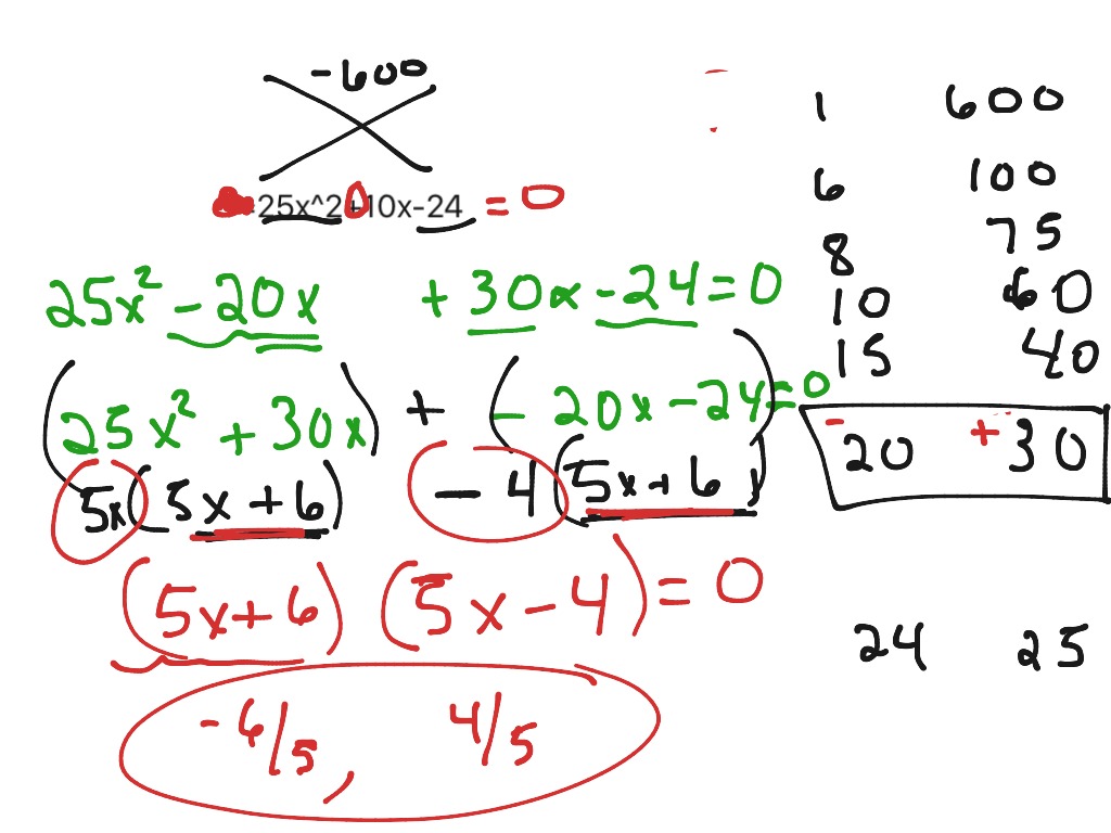 4.4 Practice B Factor By Grouping | Math | ShowMe