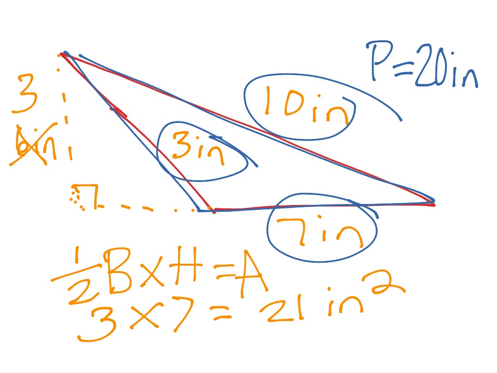 Area Of Acute And Obtuse Triangles 2-5 