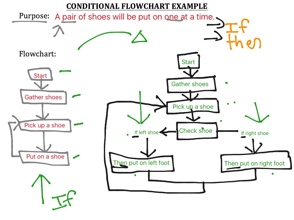 Conditional Flow Chart Example