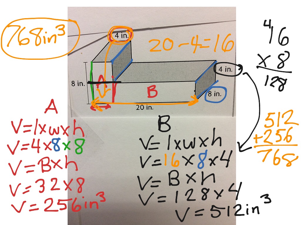 Lesson 11.12 Find Volume Of Composed Figures | Math | ShowMe