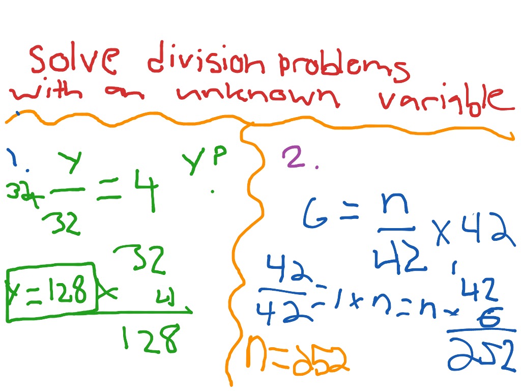 Solve unknown variables | Math, Elementary Math, Middle School Math ...