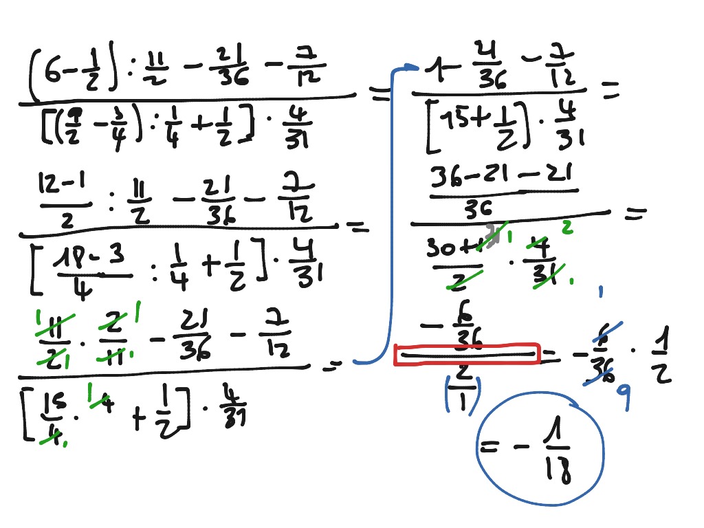 Espressioni Con Le Frazioni Doppie Math Algebra Rational Expressions Showme