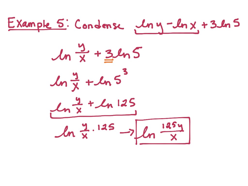 expand and condense logarithms worksheet precalculus