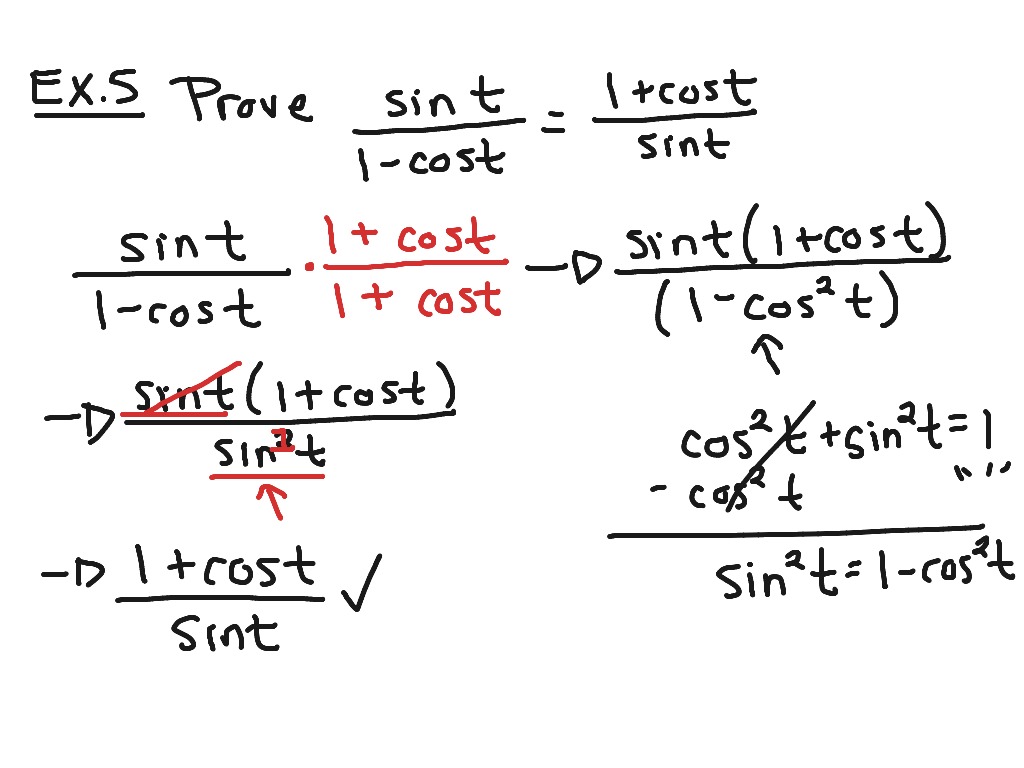 Proving Sum And Difference Identities Worksheet