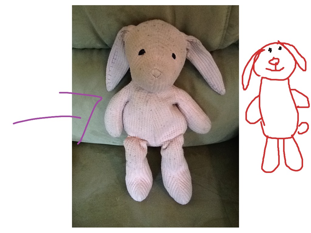 How to draw a stuffed animal bunny Animals ShowMe