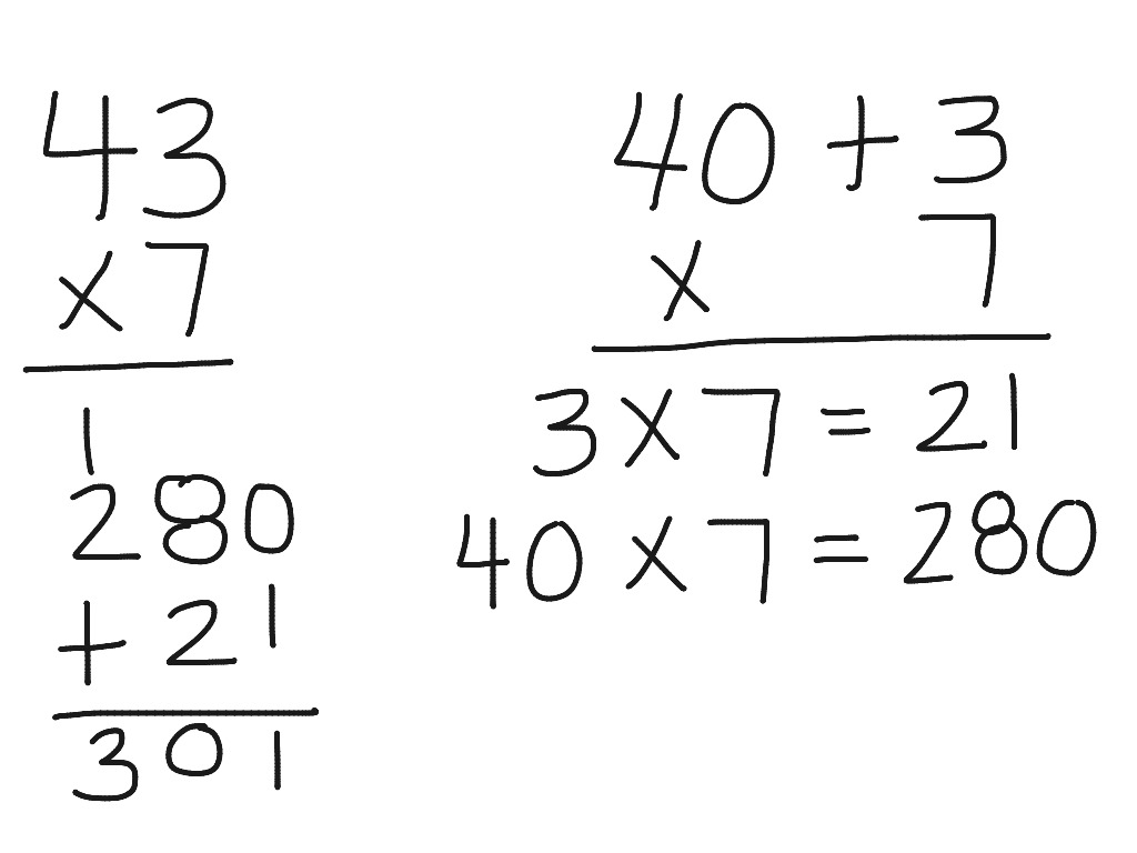Multiplication Expanded Notation Math Multiplication ShowMe
