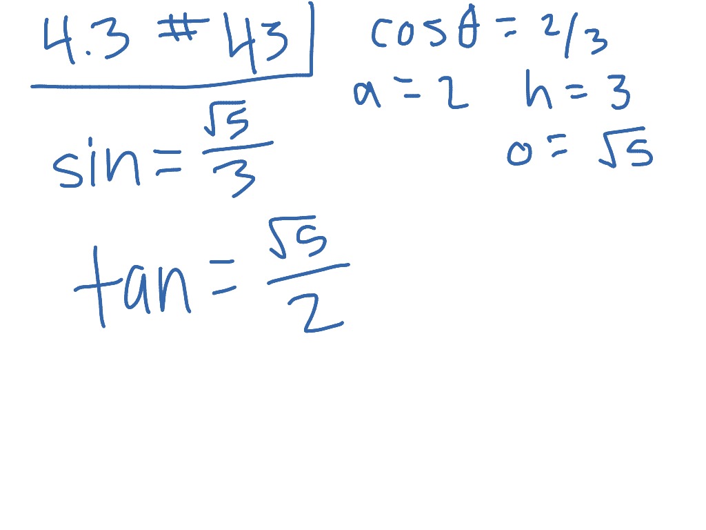 4.3 #43 | Math | ShowMe