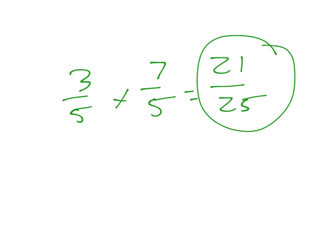 area of a rectangle with fractions